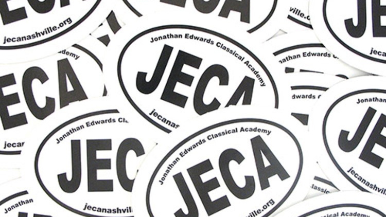 JECA Custom Oval Stickers