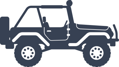 Jeep Side View Sticker