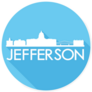 Jefferson City Missouri Usa Skyline Sticker