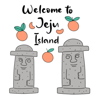 Jeju Korean Island Sticker