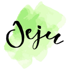 Jeju Watercolor Sticker