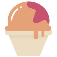 Jelly Ice Cream In A Bowl Sticker