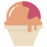 Jelly Ice Cream In A Bowl Sticker