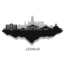 Jermuk Armenia Skyline Sticker