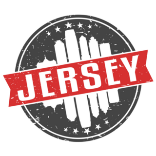 Jersey City New Jersey Round Sticker