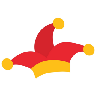Jester Joker Hat Sticker