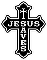 Jesus Saves Sticker