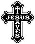 Jesus Saves Sticker