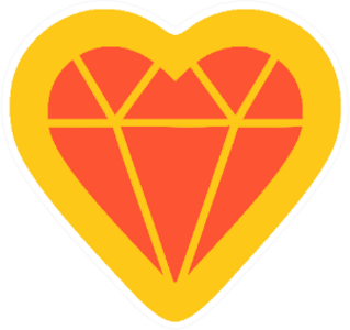 Jewel Of Love Jeweler  Illustration Sticker