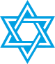 Jewish Star of David Sticker
