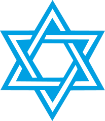 Jewish Star of David Sticker