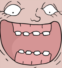 Joking Face Illustration Sticker