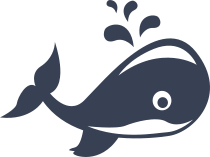 Jolly Whale Sticker