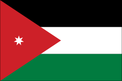 Jordan Country Flag Sticker