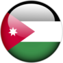 Jordan Flag Button Sticker