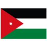 Jordan Flag Sticker