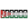 Jordan Flag Text Bold Font Sticker
