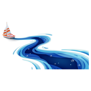 Journey Of The Paper Sailboat Adventure Sticker