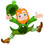 Joyful Jumping Leprechaun
