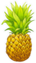 Juicy Tropical Pineapple Fruit Sticker