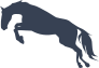 Jumping Horse Sticker