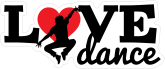 Jumping Love Dance Sticker