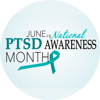 June Is Ptsd Awareness Month Sticker