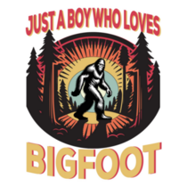 Just A Boy And Bigfoot Sticker