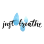  Just Breathe Yoga Sticker