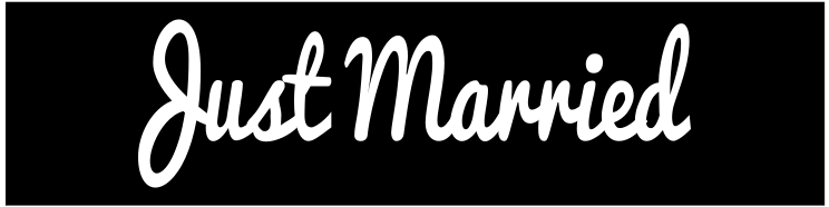 Just Married Customizable Bumper Sticker