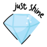 Just Shine Crystal Sticker