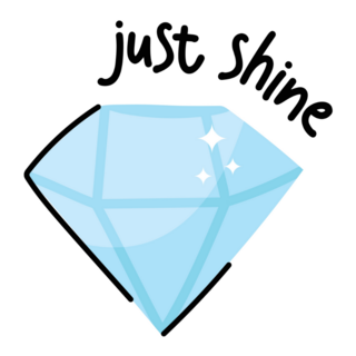 Just Shine Crystal Sticker