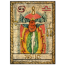 Justice Full Colorful Tarot Card Sticker