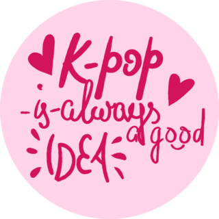 K-pop Good Idea Sticker