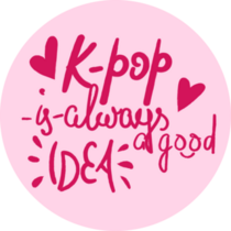 K-pop Good Idea Sticker