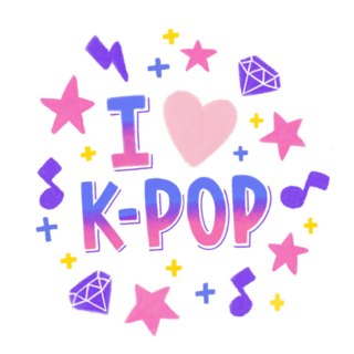 K-pop Music Sticker