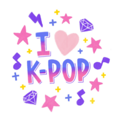 K-pop Music Sticker