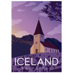 Kalfafell Iceland Sticker