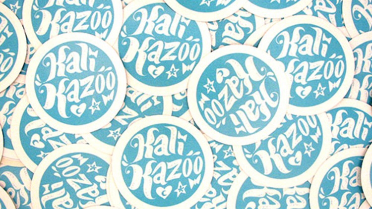 Kali Kazoo Custom Circle Stickers