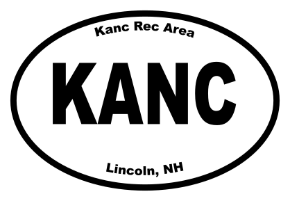 Kanc Rec Area Oval Sticker