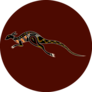 Kangaroo Aboriginal Art Australia Sticker
