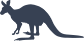 Kangaroo Sticker