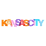 Kansas City Rainbow Lettering Sticker