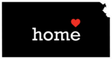 Kansas Home Sticker