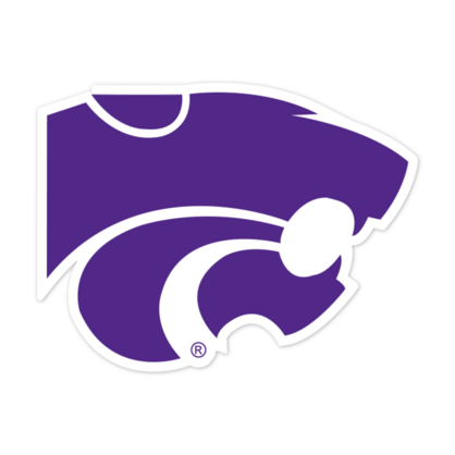 Kansas State Wildcats NCAA Logo Sticker