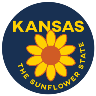 Kansas: The Sunflower State Sticker