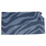 Kansas Zebra Print State Outline Sticker