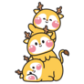 Kawaii Deer Sticker