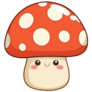 Kawaii Mushroom Sticker
