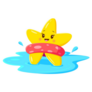 Kawaii Star Sticker
